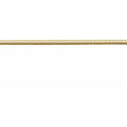 14K Yellow Gold-Filled 1 mm Snake Chain by the Inch