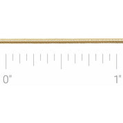 14K Yellow Gold-Filled 1 mm Snake Chain by the Inch