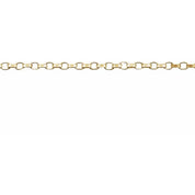 14K Yellow Gold Filled 1.3 mm Rolo Chain by the Inch and Lengths Necklace