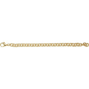 14K Yellow Gold-Filled 7.75 mm Cable Chai Bracelet