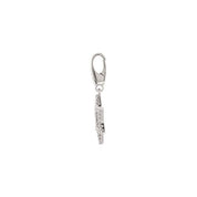 14K White 1/5 CTW Natural Diamond Star of David Charm