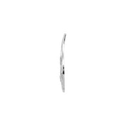 Sterling Silver 1/6 CTW Natural Diamond Scroll Pendant