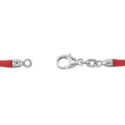 Red 2.25 mm Silk 16" Cord