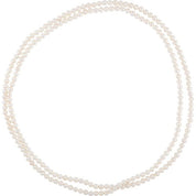 8-9 mm Cultured White Freshwater Pearl 72" Strand