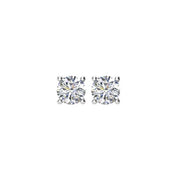 14K White 1/4 CTW Natural Diamond Stud Earrings