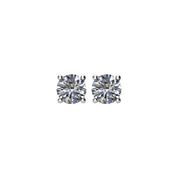 14K White 1/3 CTW Natural Diamond Stud Earrings
