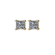 14K Yellow 1 1/2 CTW Natural Diamond Stud Earrings