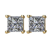 14K Yellow 1 1/2 CTW Natural Diamond Stud Earrings