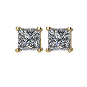14K Yellow 1 CTW Natural Diamond Stud Earrings