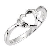 10K Heart Ring and Heart Signet Ring Collection