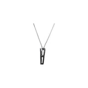 14K White Black Rhodium-Plated 1/6 CTW Diamond 18" Necklace