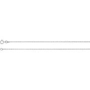 10K 1 mm Rope Chain