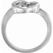 Sterling Silver Heart Ring