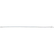 14K White 1 3/4 CTW Natural Diamond Line 7" Bracelet