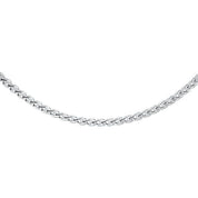 Sterling Silver Wheat 18" Chain