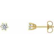 14K Yellow 1/3 CTW Natural Diamond Stud Earrings