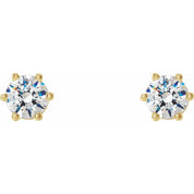 14K Yellow 1/3 CTW Natural Diamond Stud Earrings