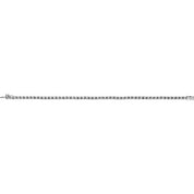 14K White 5 CTW Natural Diamond Line 7" Bracelet