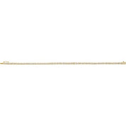 14K Yellow 3 CTW Natural Diamond Line 7" Bracelet