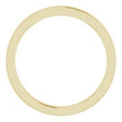 14K Yellow Stackable Bead Ring Size 5