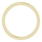14K Yellow Stackable Bead Ring Size 7