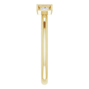 14K Yellow 1/5 CTW Natural Diamond Stackable Ring