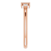 14K Rose 1/5 CTW Natural Diamond Stackable Ring