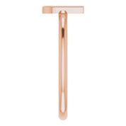 14K Rose Initial U Ring