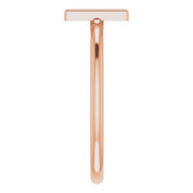 14K Rose Initial M Ring