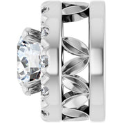 14K White 1/3 CTW Lab-Grown Diamond Pendant