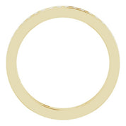 14K Yellow 3/8 CTW Natural Diamond Stackable Ring