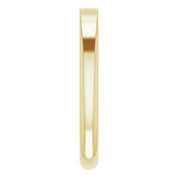 14K Yellow 1/10 CT Natural Diamond Stackable Ring