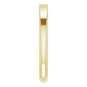 14K Yellow 1/10 CT Natural Diamond Stackable Ring