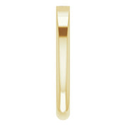 14K Yellow 1/10 CT Natural Diamond Stackable Ring