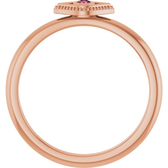 Stackable Evil Eye Ring with Diamond and Gemstones Series 72149