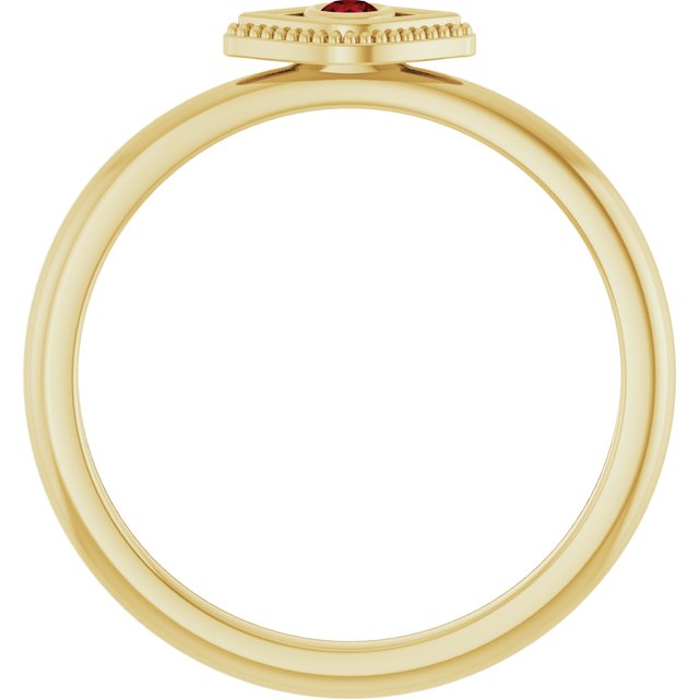Stackable Evil Eye Ring with Diamond and Gemstones Series 72149