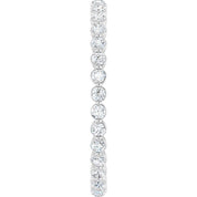 Platinum 1/2 CTW Lab-Grown Diamond  Eternity Band