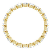 14K Yellow 1 1/5 CTW Lab-Grown Diamond  Eternity Band