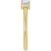 14K Yellow 1/4 CTW Natural Diamond Stackable Ring