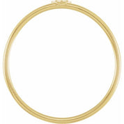 14K Yellow Stackable Star Ring