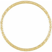 14K Yellow Stackable Ring Size 5