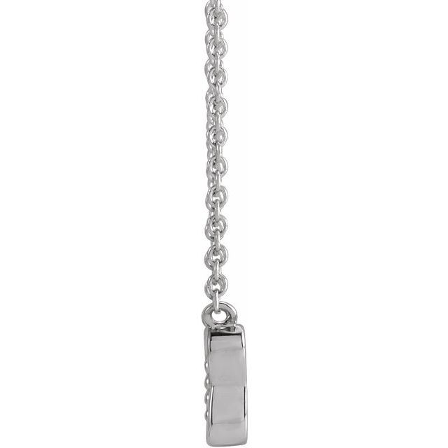 14K .025 CTW Natural Diamond Butterfly 18" Necklace