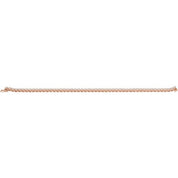 14K Rose 4 CTW Natural Diamond Line 7 1/4" Bracelet