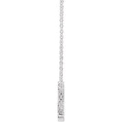 Platinum Believe 18" Necklace
