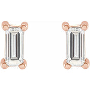 14K Rose 1/4 CTW Lab-Grown Diamond Stud Earrings