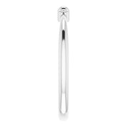Sterling Silver Stackable Bead Ring