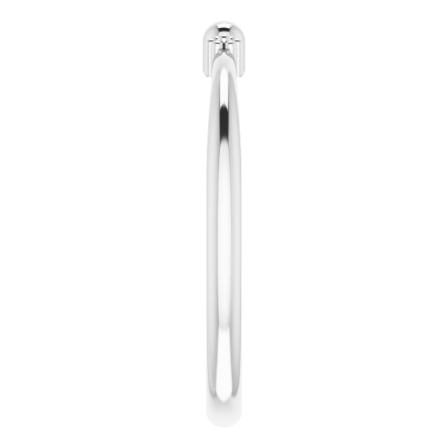 Sterling Silver Stackable Bead Ring
