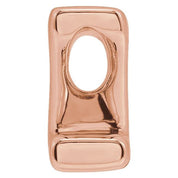 14K Rose Block Initial Z Slide Pendant