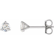 14K White 1/3 CTW Lab-Grown Diamond Stud Earrings