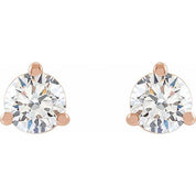 14K Rose 1/3 CTW Lab-Grown Diamond Stud Earrings